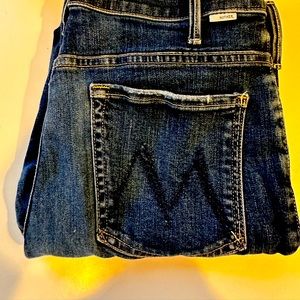 Mother Jeans “Hustler” ankle fray  - Size 30